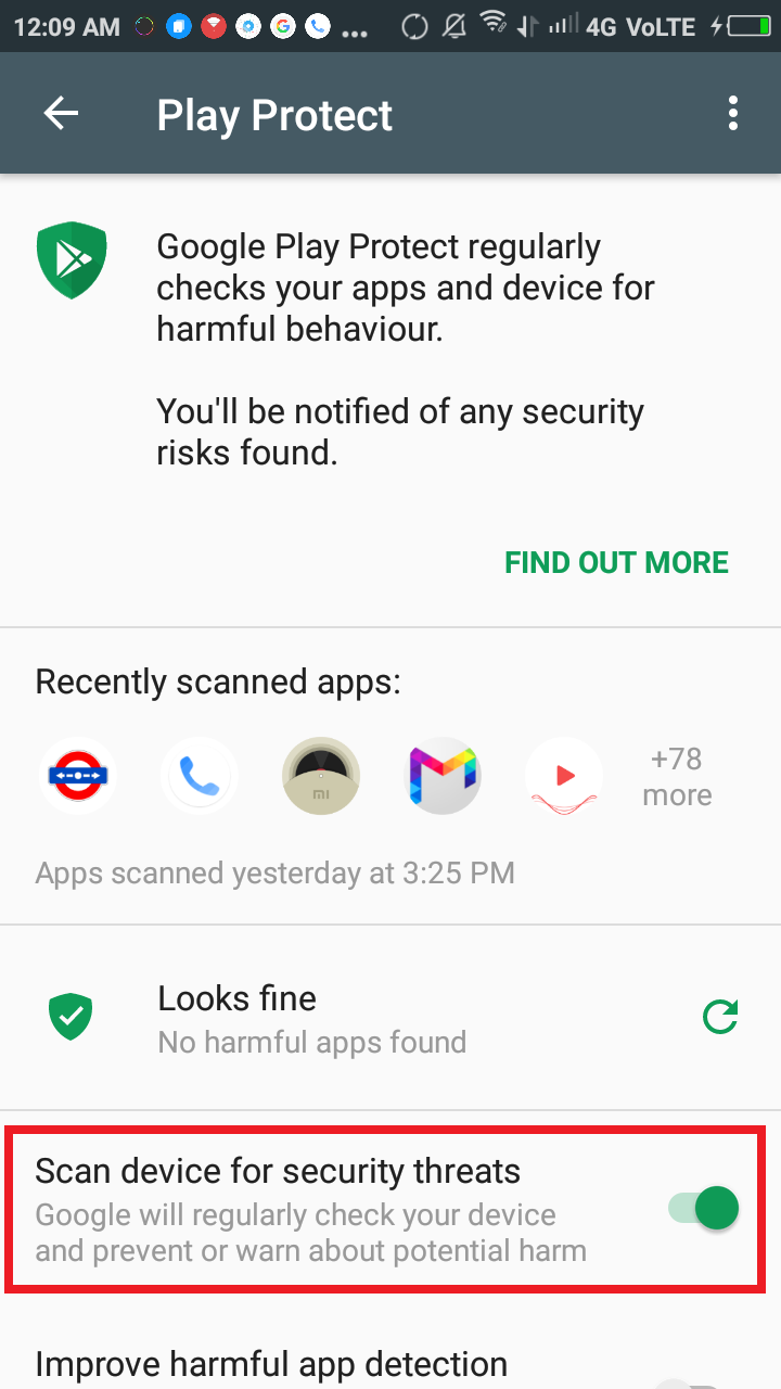 google play protect Mystic Games